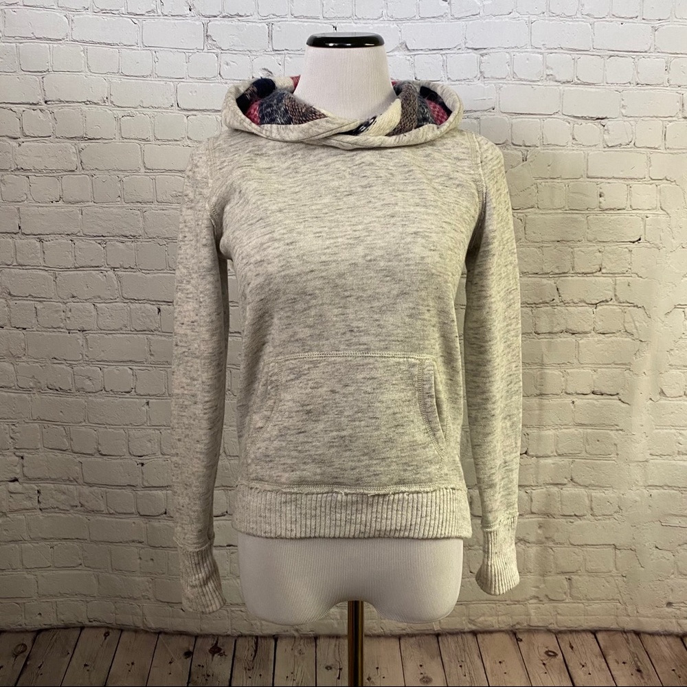 American Eagle Hoodie with Multicolor Hood Lining